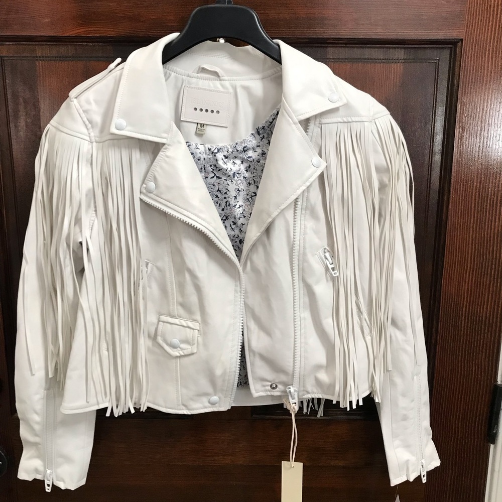 New Blank NYC Faux Leather Jacket Size M